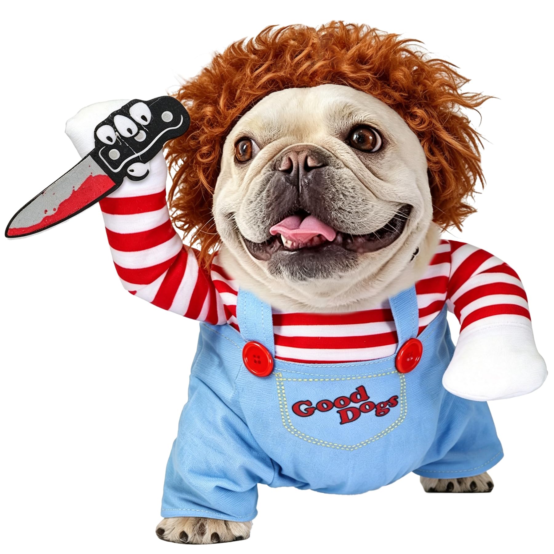 Why Your Pup Needs This Adorable Killer Doll Costume This Halloween